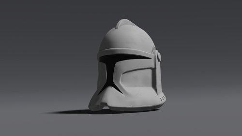 Phase 1 Clone Trooper Helmet (Complete) preview image